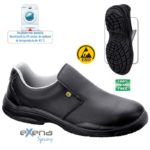 Pantof ESD de protectie - microfibra DRY; bombeu compozit